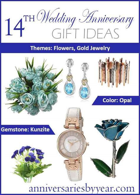 14th Anniversary   Fourteenth Wedding Anniversary Gift Ideas