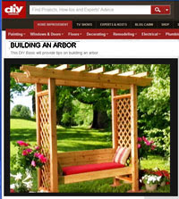 Free Arbor Plans Designs free arbor plans how to build an arbor