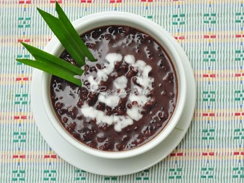 masak bubur kacang merah