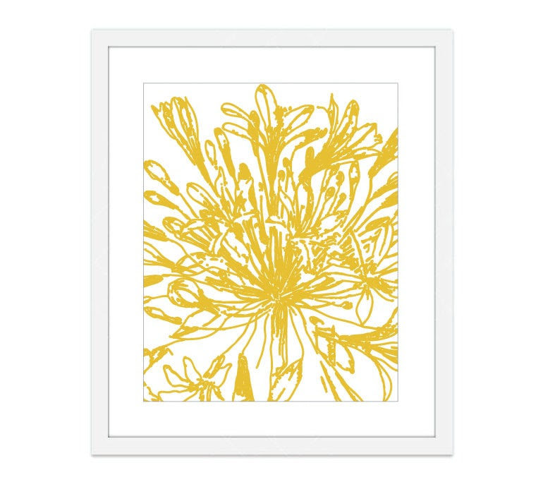 Botanical Flower Digital Print Vintage Inspired by AldariArt
