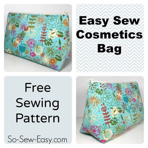 easy cosmetics bag pattern bags christmas