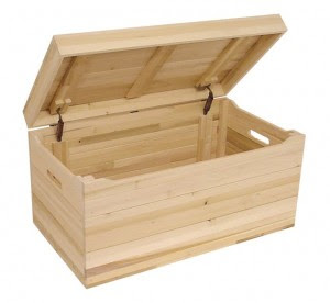 Wooden Toy Chest