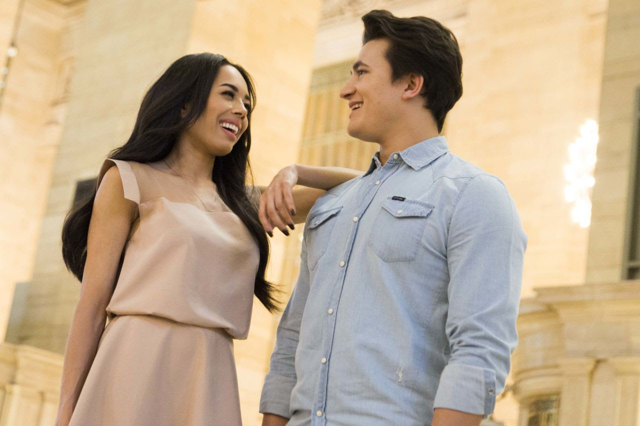 Jade Ewen and Dean John-Wilson, stars of Disney's Aladdin