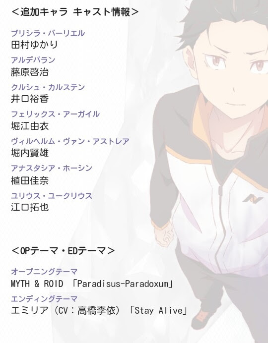 Re ゼロから始める異世界生活 第12話感想 第3章突入 これはｗｋｗｋする展開 レムは完全にデレデレ可愛い 原作組によるとカットが多いのか やらおん