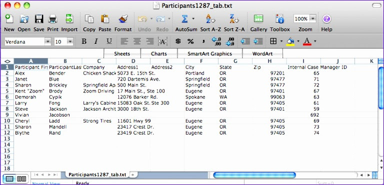 10 Excel Mail Merge Template - Excel Templates