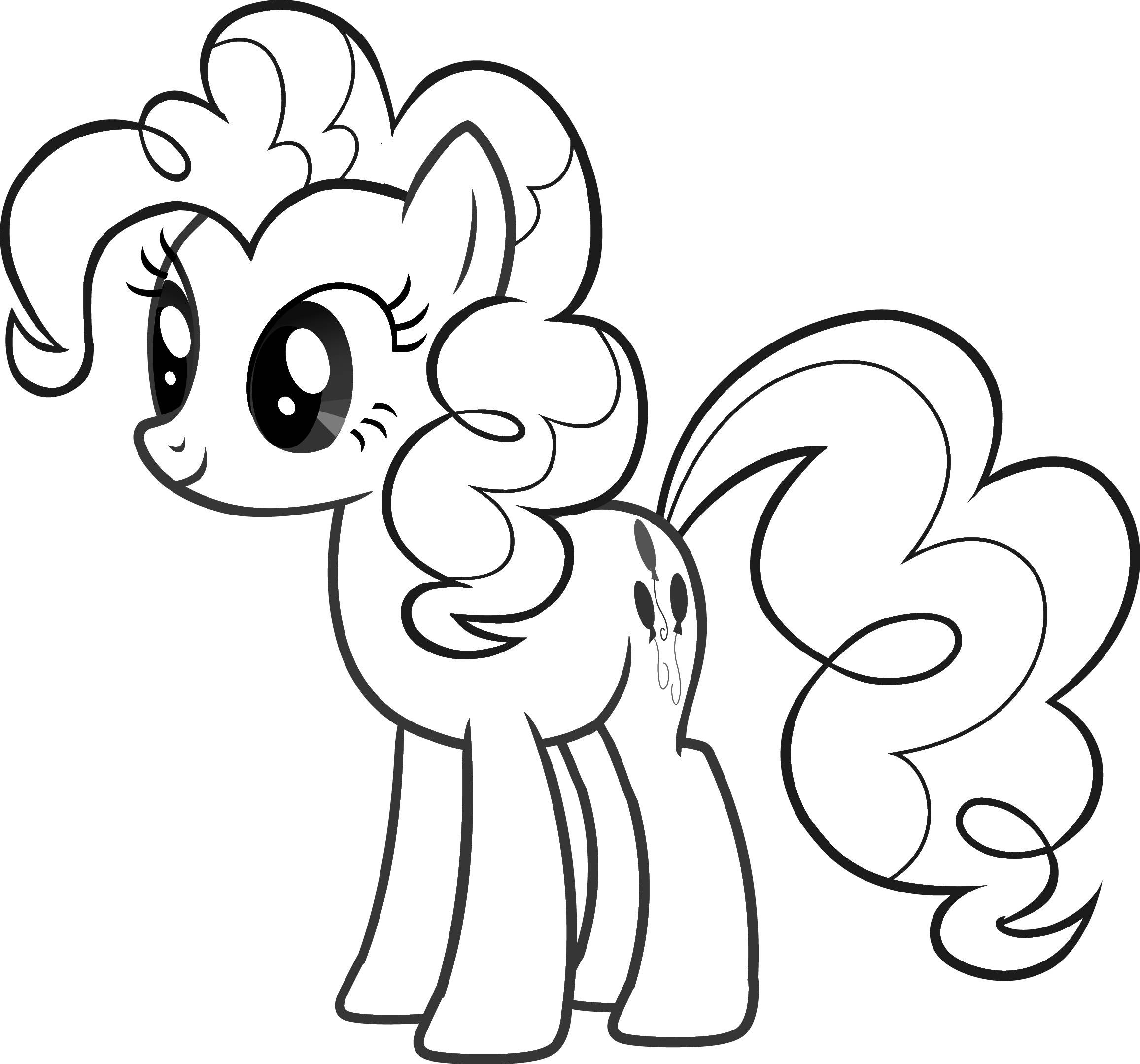 101 dessins de coloriage petit poney à imprimer sur LaGuerche.com  Page 1