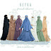 Wallpaper Hijab Bergo - Wallpaper dinding pvc 10x45 m motif bata sisa 1 roll.