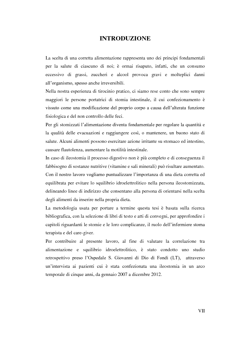 Dieta per ileostomizzato