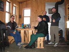 Celebrating my birthday at Lusk cabin