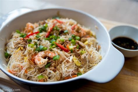 resepi bihun goreng singapura