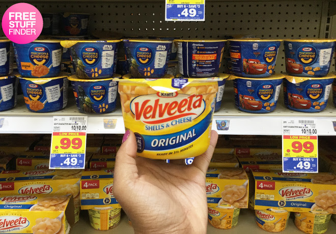 $0.49 (Reg $1) Velveeta Shells & Cheese Or Kraft Easy Mac ...