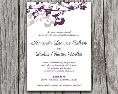 wedding invitation wording  wedding invitation template
