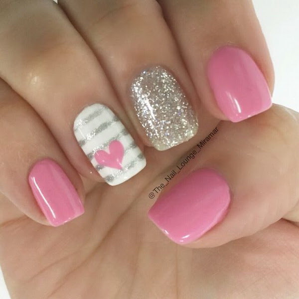70+ Romantic Valentine's Day Nail Art Ideas - Listing More Happy valentines day nails are something you are bound to consider when the holiday itself comes knocking at your door, or even if.