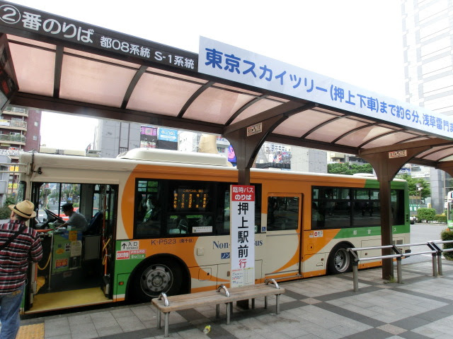 錦糸町駅から東京スカイツリーへの始発路線バス 東京スカイツリー 直行バス シャトルバス 路線バス情報