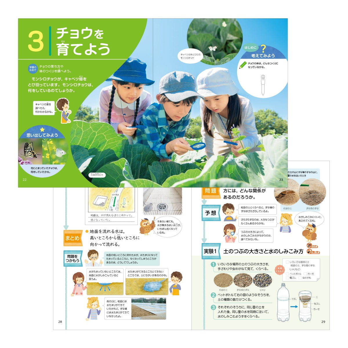 啓林館 小学校理科教科書 3 6年 京都 東京のブランディング デザイン会社コイズミデザインファクトリー