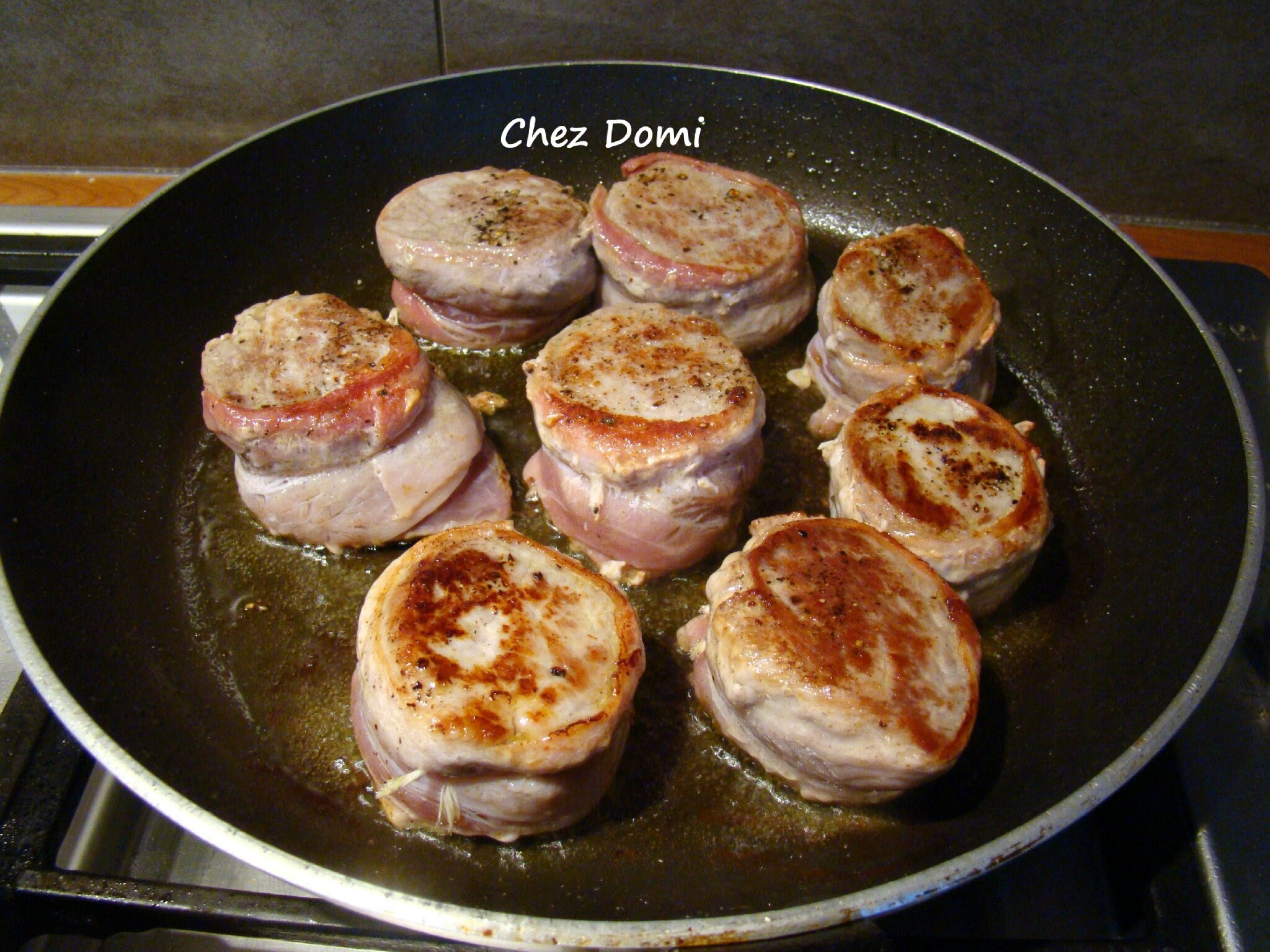 Filet Mignon De Porc Jus Vanille Mogettes En Feuilles De Brick