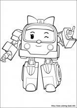 440 Coloring Book Robocar Poli Picture HD