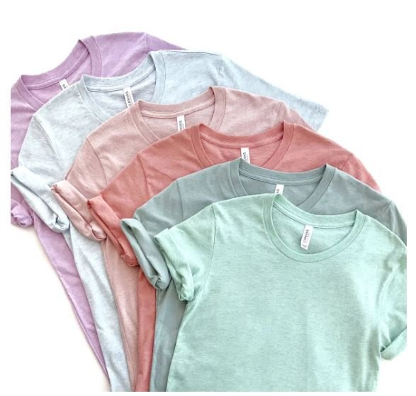 Bella Canvas Heather V Neck Tees Only 8 99 Become A Coupon Queen