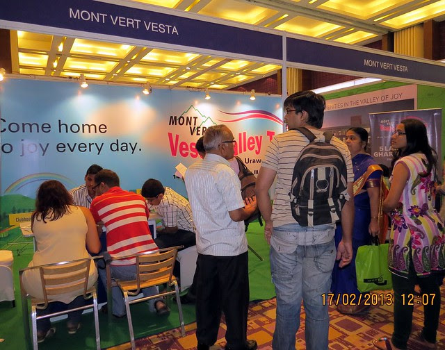 5 Lakh Main Ghar - Mont Vert Vesta Pirangut - The Times of India Pune Property Exhibition  "Invest in West Pune"  16th & 17th February 2013