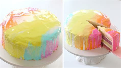 pankobunny: Rainbow Mirror Cake??????????????