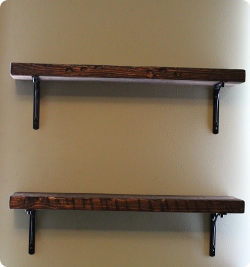 Gretchen was inspired by the Reclaimed Wood Shelf and Black Basic ...
