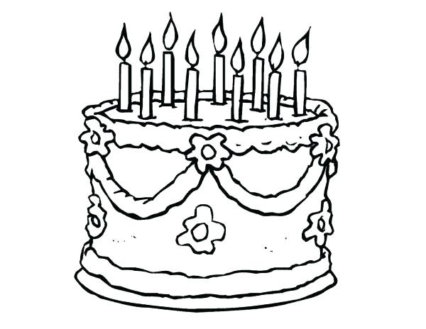 Birthday Candle Drawing At Getdrawings Free Download