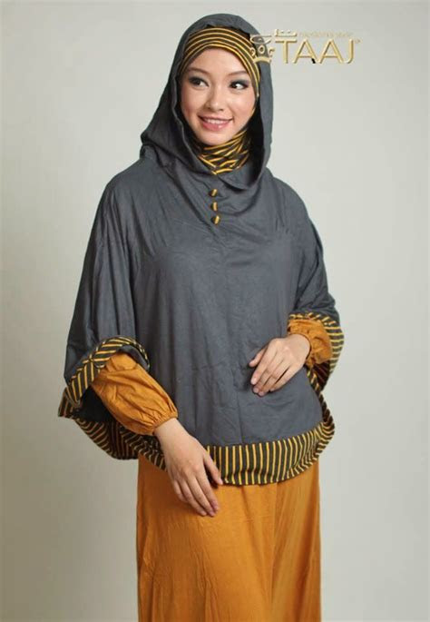 jilbab syari modern kerudung taaj hoodie kerudung taaj