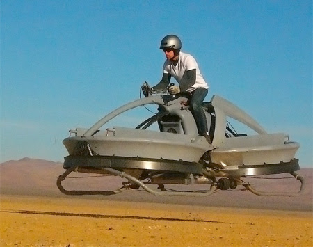 Flying With Hover Bike