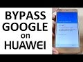 Bypass google account on Huawei Y6pro, Y6ii, GR5 mini, GR5, P9 lite, P9, P10 100% working 2017