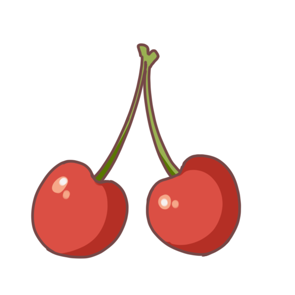 さくらんぼのイラスト かわいいフリー素材が無料のイラストレイン