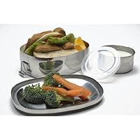 Stainless Steel Bento Box Food Container: ECOlunchbox Oval