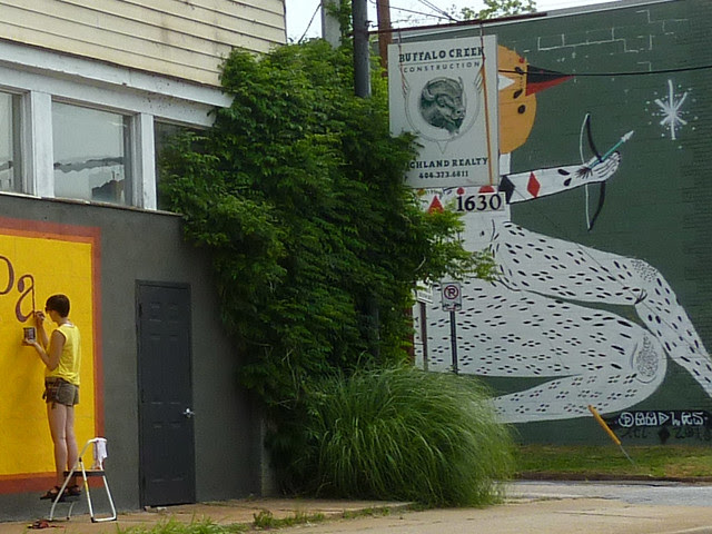 P1060908-2012-04-27-Clander-Park-Yoga-Sign-Painter-facing-west-on-1630-Edgewood-Atlanta-Doodles-on-Brooks-Ave-d