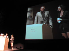 Don Geyer initiating Gotland Game Awards Ceremony
