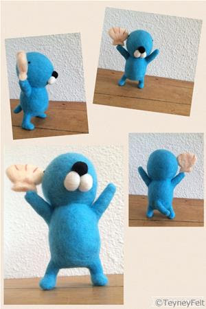 羊毛フェルトの 映画 絵本キャラクターコース 作品レポート 羊毛フェルト教室 Shop Teyneyfelt