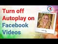How To Turn Off Onedrive How To Turn Off Autoplay On Facebook