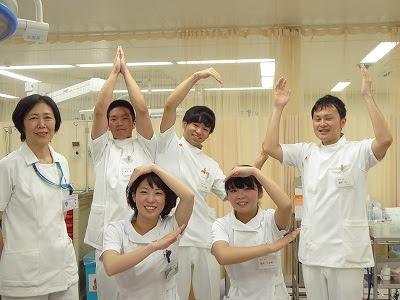 救命救急センターｉｃｕの新人看護師５名と看護師長 Wind Of Olive オリーブの風 香川大学医学部附属病院 看護部