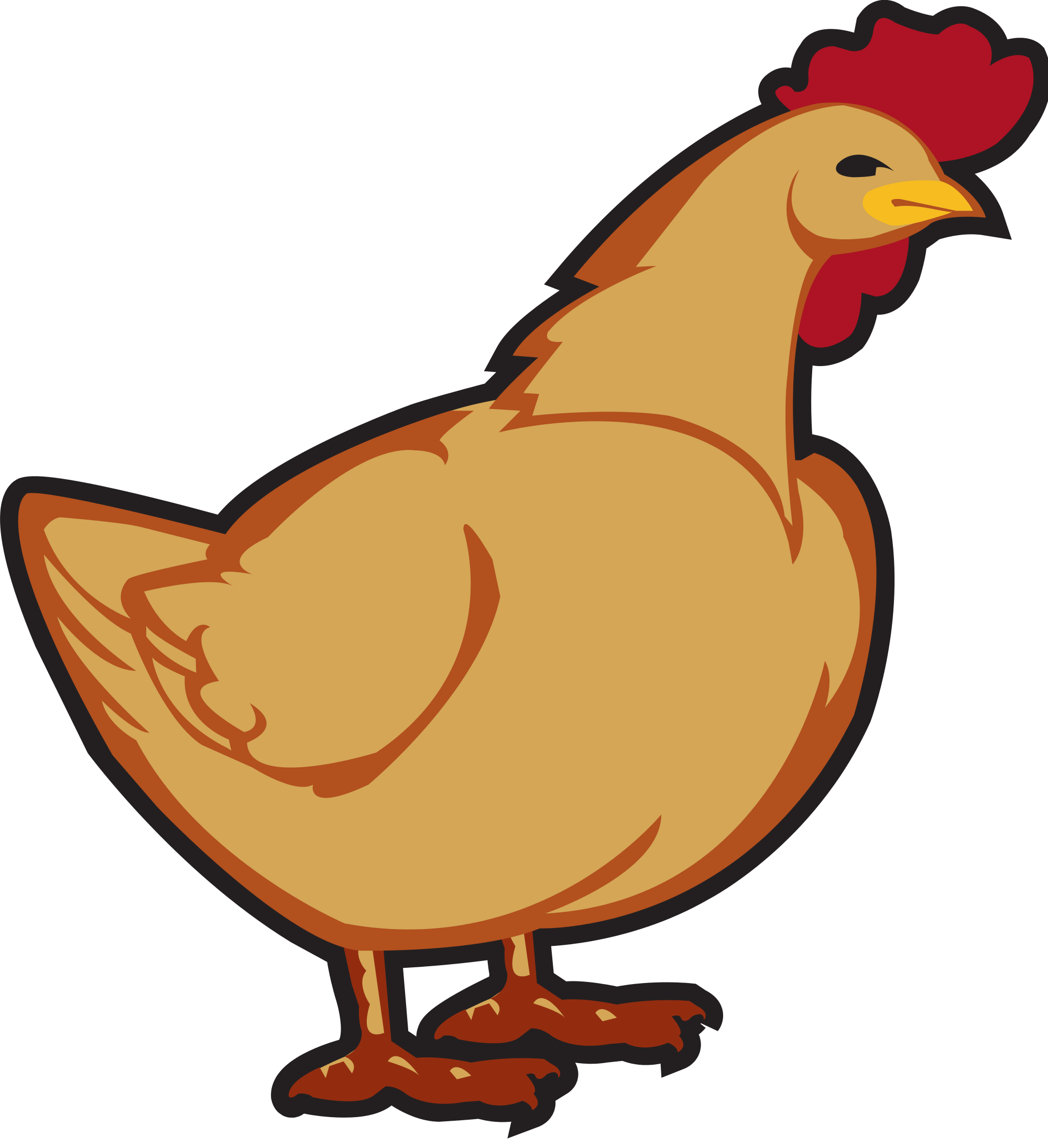 cheap chicken clipart Clipground