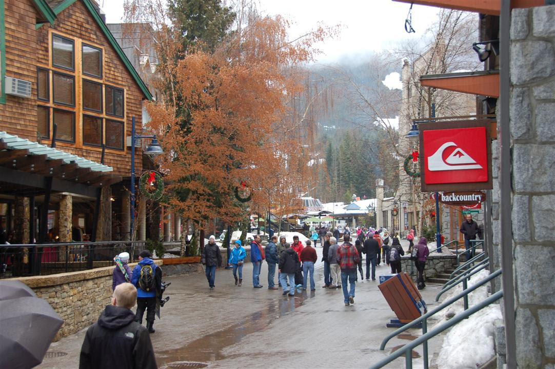 Whistler Shopping - The World Is A Book