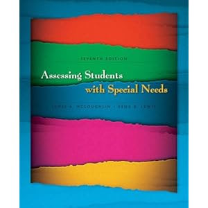 Assessing Students With Special Needs 7th Edition James