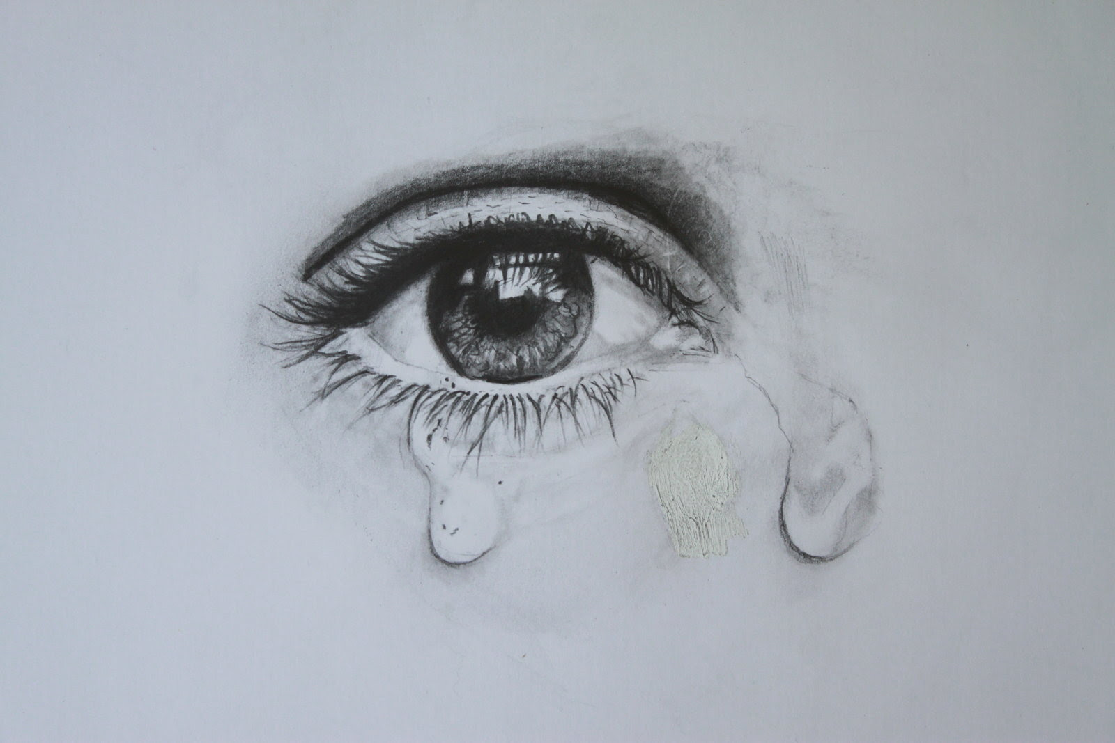 pic How To Draw An Eye Crying Step By Step getdrawings com