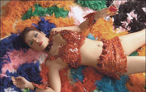 Sexy DJ Ovie Pics - Cabaret Style