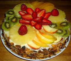 Gateau D Anniversaire Aux Fruits Frais Cuisine Ch Ti D Ailleurs