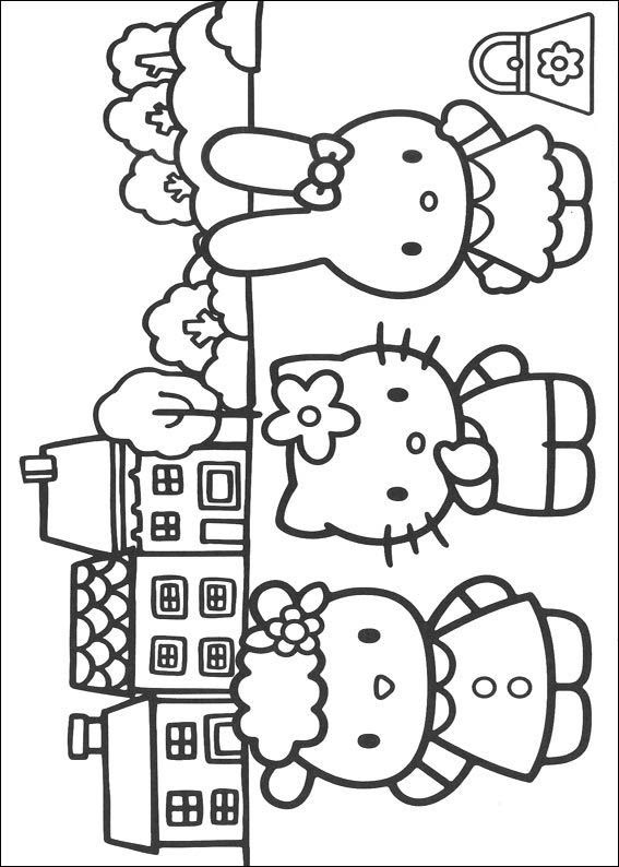 Kids N Funcouk Coloring Page Hello Kitty Hello Kitty