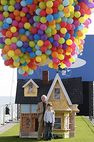 disney pixar up house. promoting Pixar#39;s quot;Up,quot; on