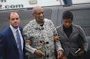 Actor and comedian Bill Cosby arrives with attorney for his arraignment on sexual assault charges at the Montgomery County Courthouse in Elkins Park, Pennsylvania