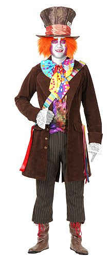 Mens Deluxe Mad Hatter Costume (Large)  