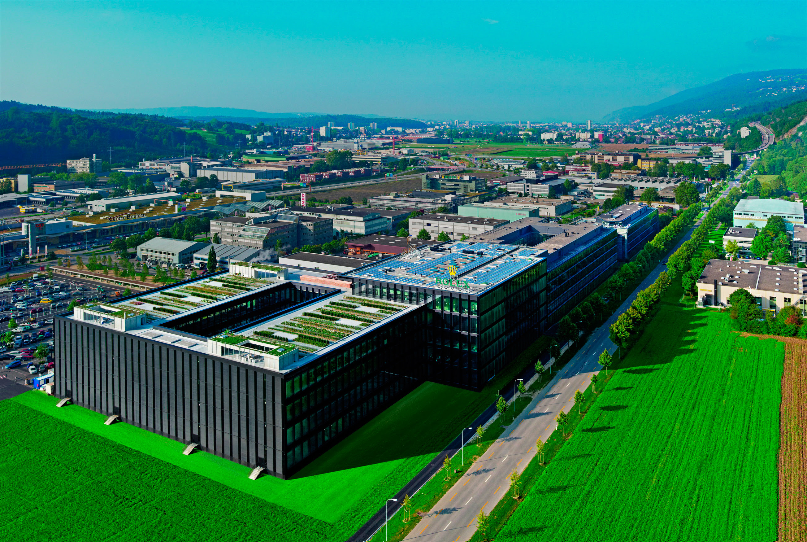Rolex opens its new building in Bienne