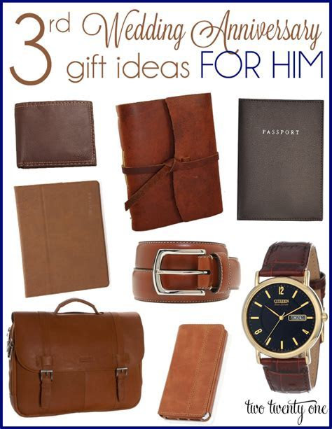 3rd Wedding Anniversary Gift Ideas   For my Mr  