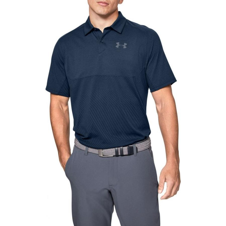 ゴルフ ポロシャツ トップス Under Armour Tour アンダーアーマー トップス Academy Pitch メンズ Tips ゴルフ Blocked Golf Polo Academy Pitch Gray Od5 Ffa065e737 フェルマート Fermart 2号店