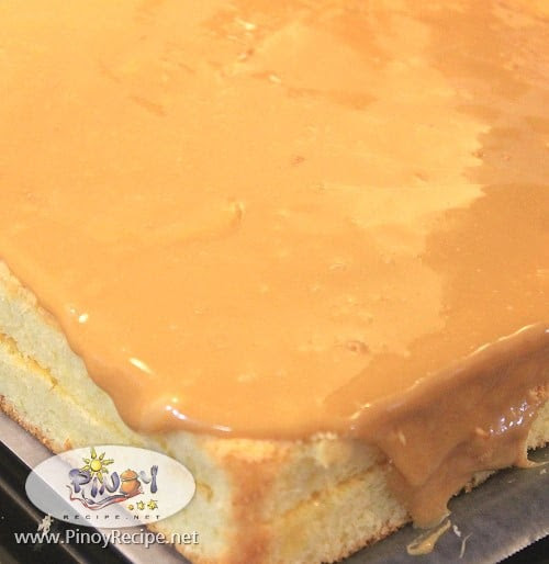 Yema Cake Ingredients: